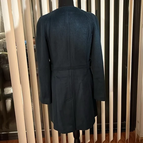 Banana Republic Dark Blue winter coat Size SM - Picture 2 of 6